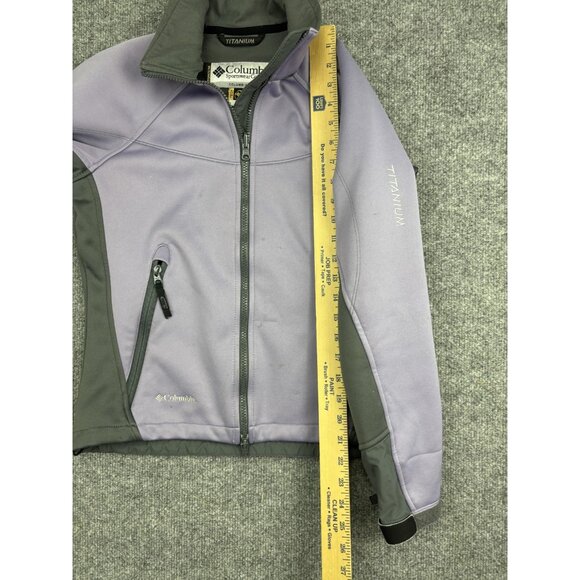 Columbia Titanium Jacket Womens XS Softshell Waterproof Interchange Tech Outdoor - Picture 4 of 9